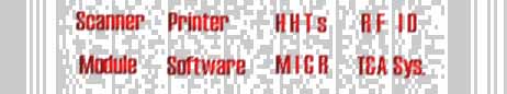 Scanners / Printers / HHT / RF ID / Modules /  S/W. / MICR / T&A Sys